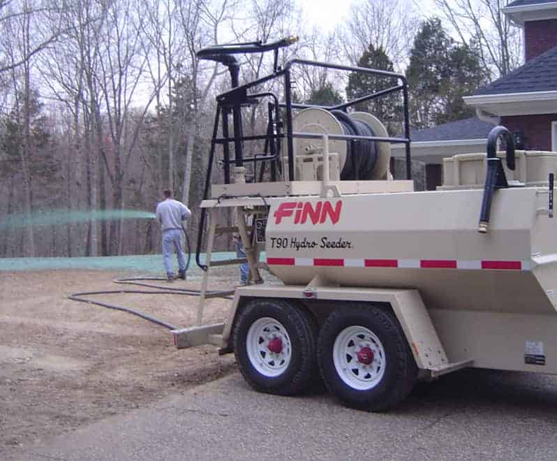 hydroseeding mechanical agitation