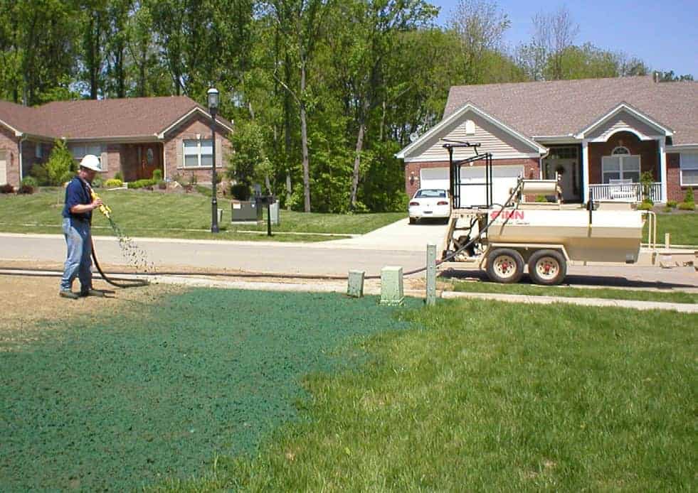 DIY hydroseeding