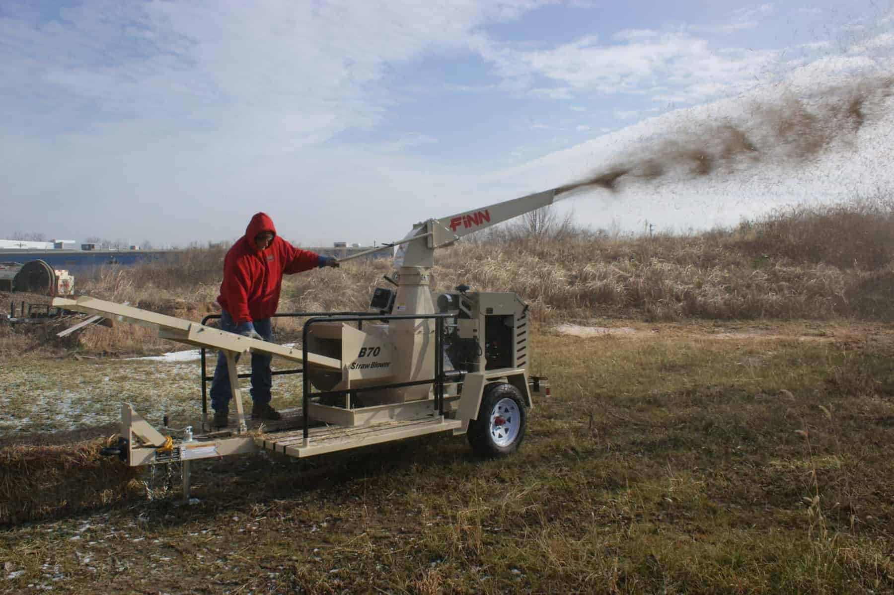 B70 Straw Blower